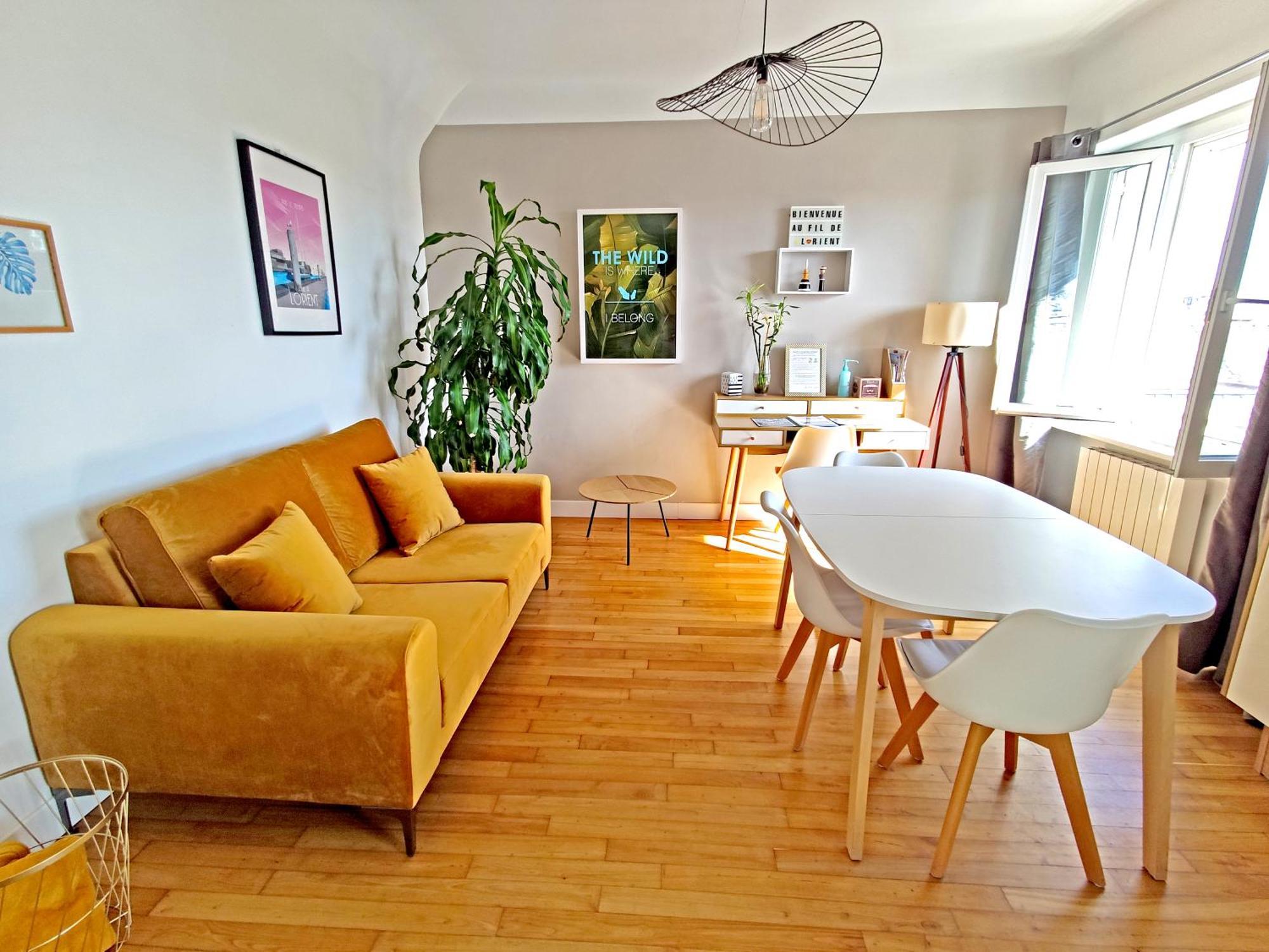 Apartament Hypercentre - Calme Et Lumineux. Aufildelorient Zewnętrze zdjęcie