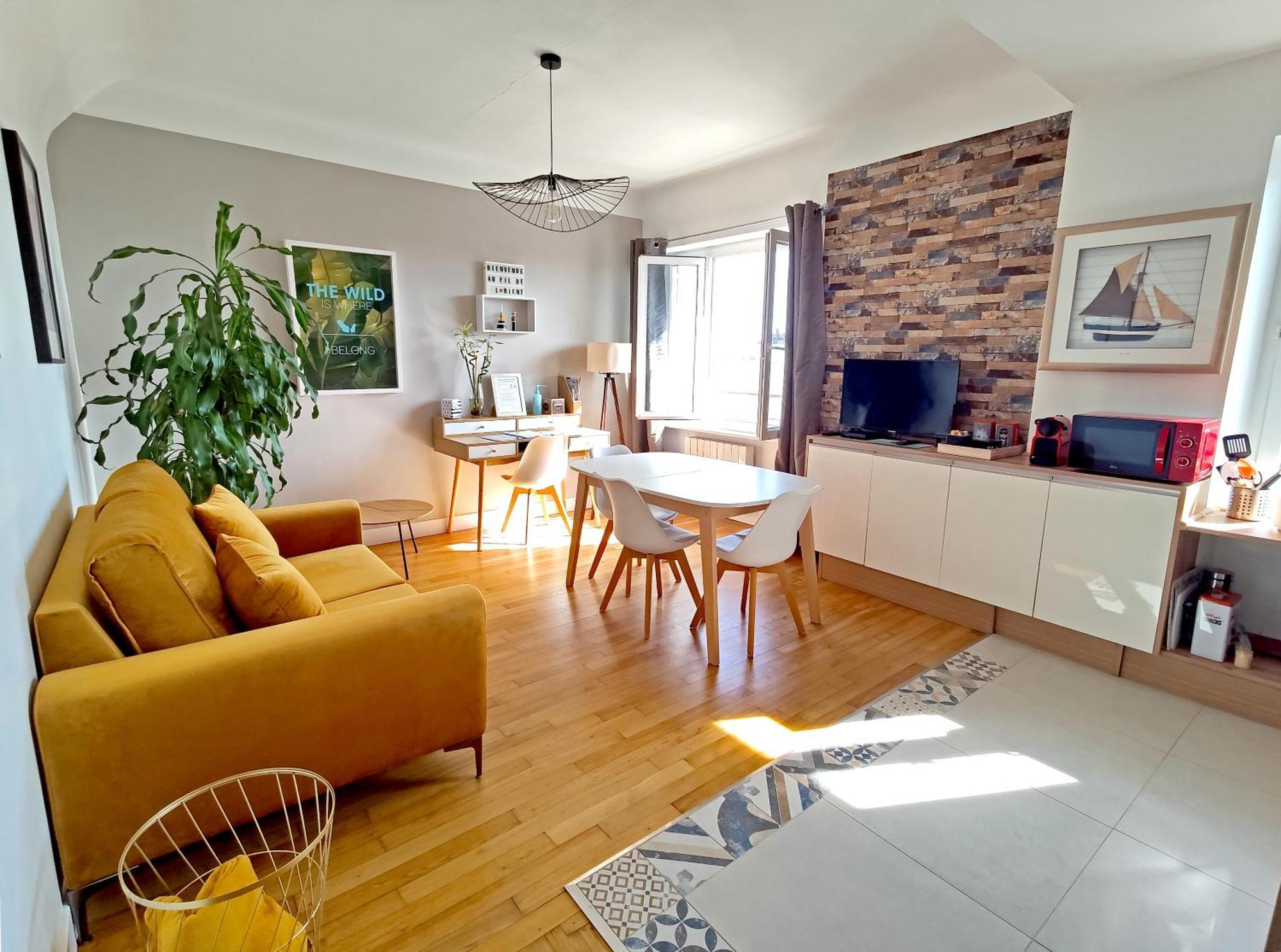 Apartament Hypercentre - Calme Et Lumineux. Aufildelorient Zewnętrze zdjęcie