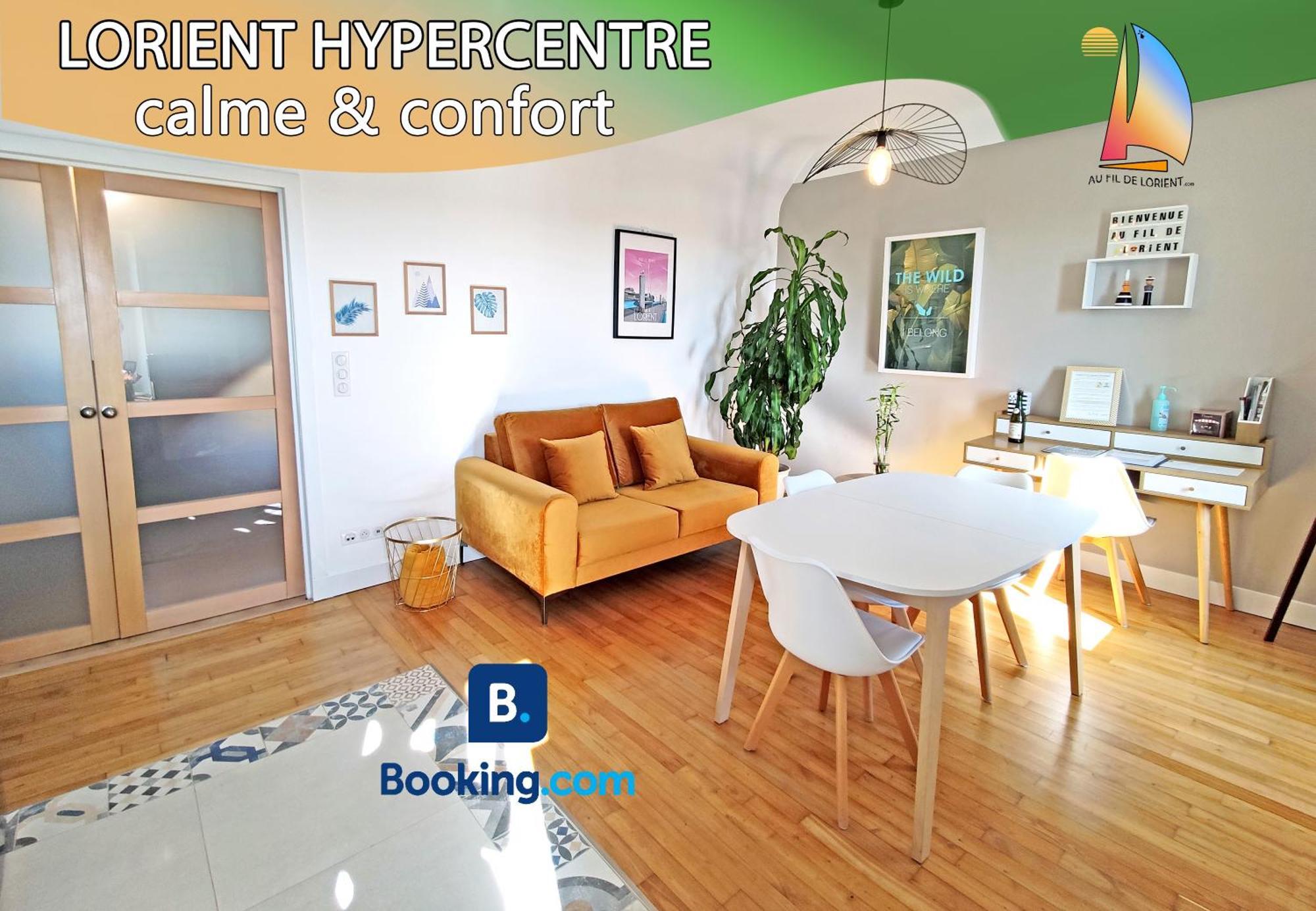 Apartament Hypercentre - Calme Et Lumineux. Aufildelorient Zewnętrze zdjęcie